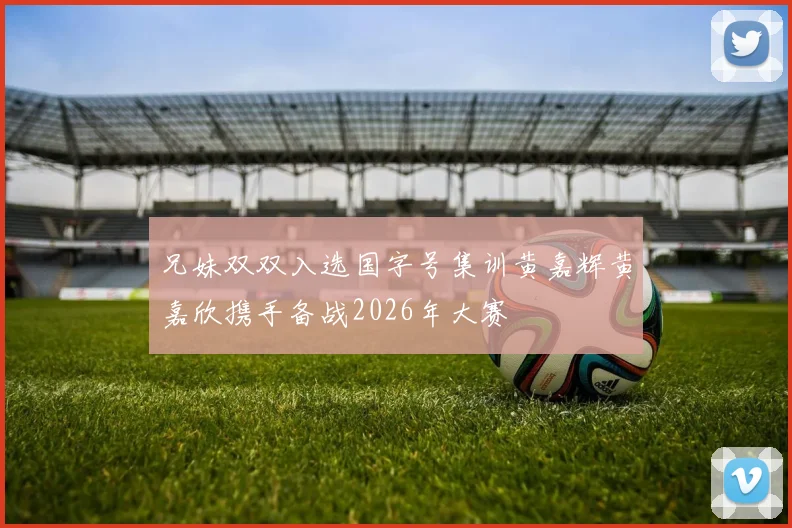 兄妹双双入选国字号集训黄嘉辉黄嘉欣携手备战2026年大赛