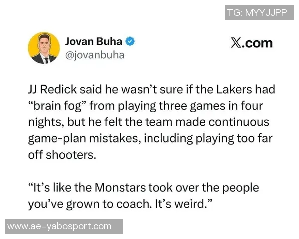 雷迪克谈球队第三节表现不佳称未做好准备导致净负10分